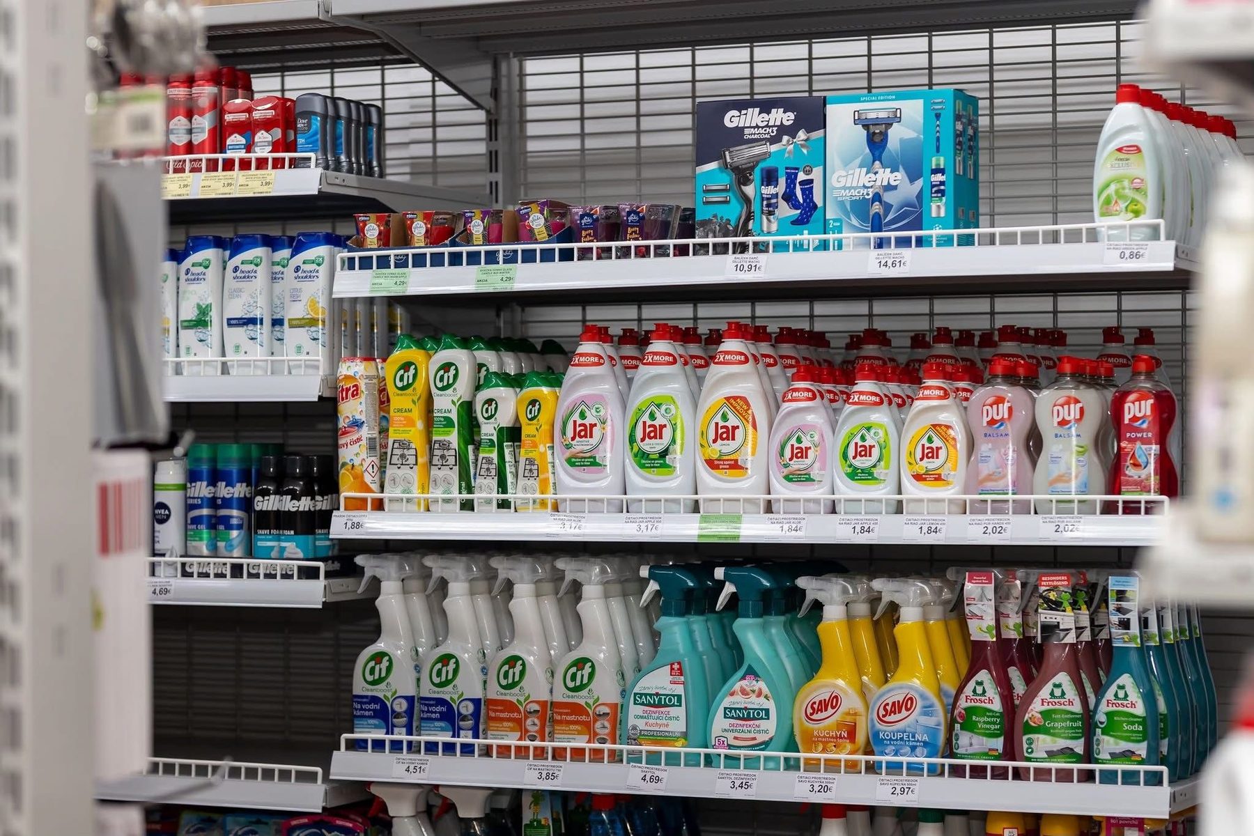 Drogéria a čistiace prostriedky vo VinMarket Fresh